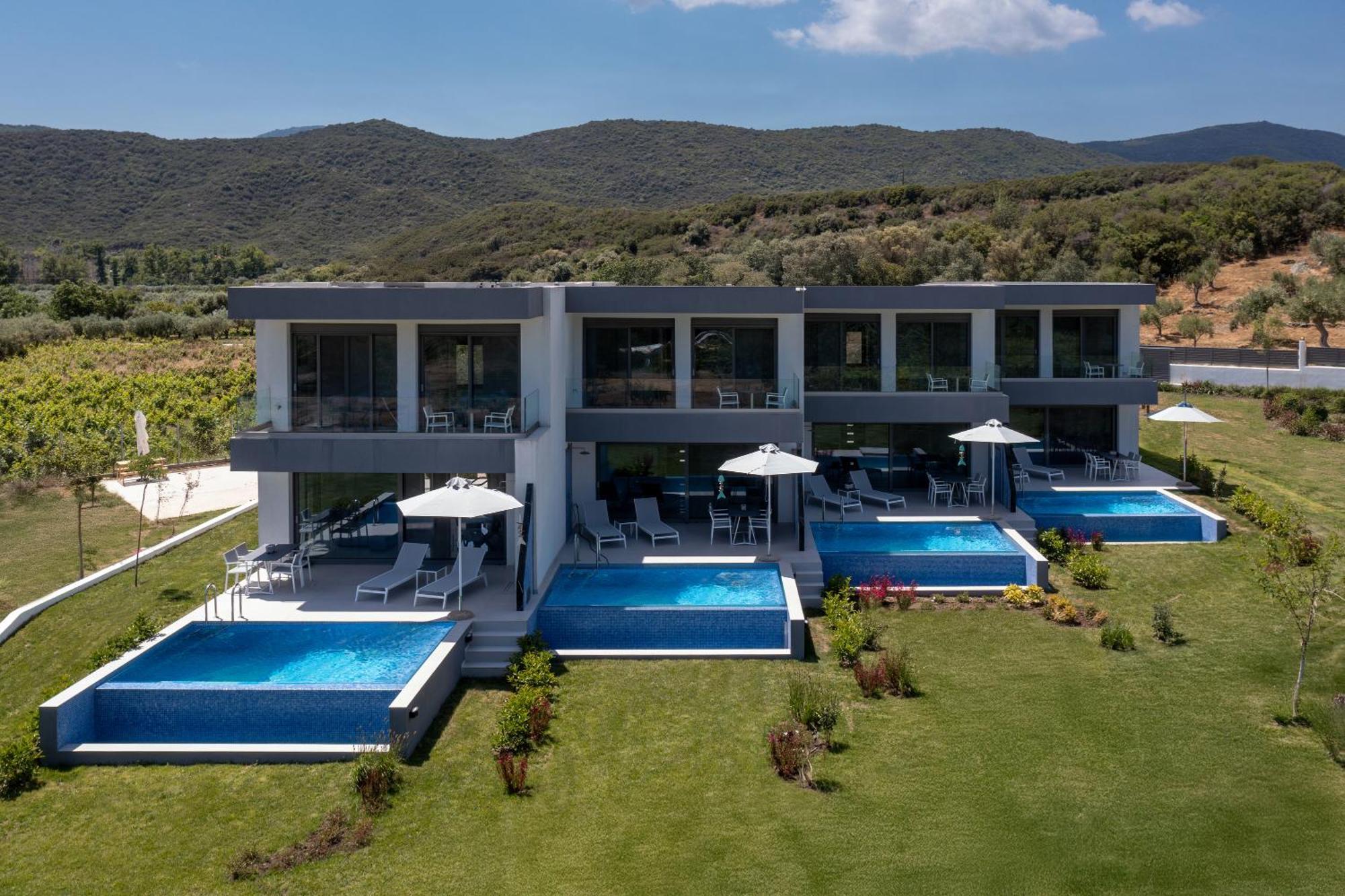 Elysium Villas Quartet Sarti Exterior photo